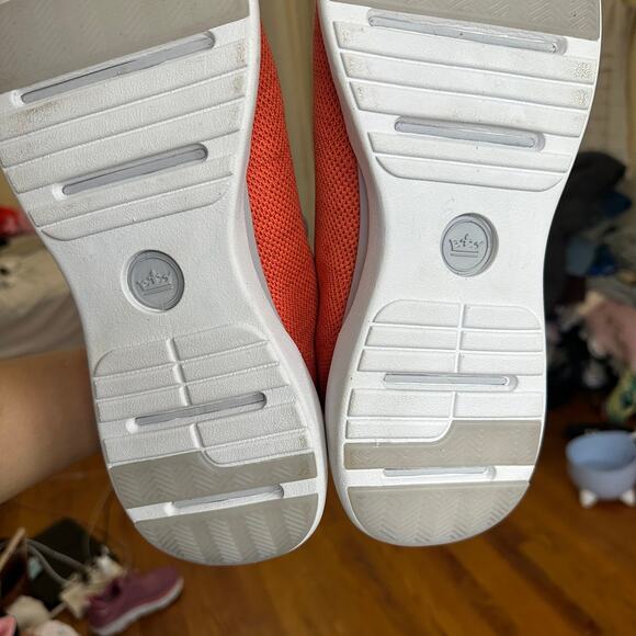 Peter Millar Glide V3 Sneaker Men’s Size 13.5 Sahar Orange MS23EF06 Knit Upper‎ - Picture 13 of 14